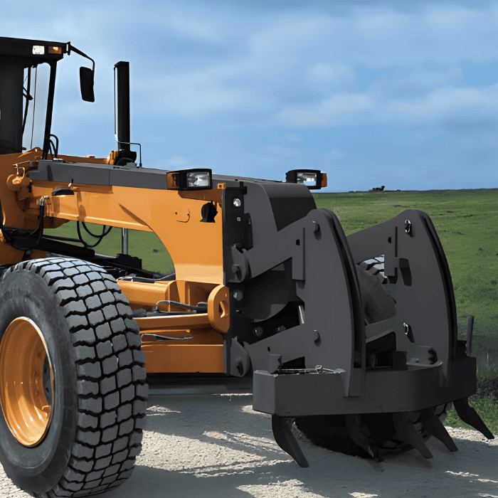 Front Comb 1 grader-on-comb